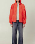 Boxy Zip Up Hoodie