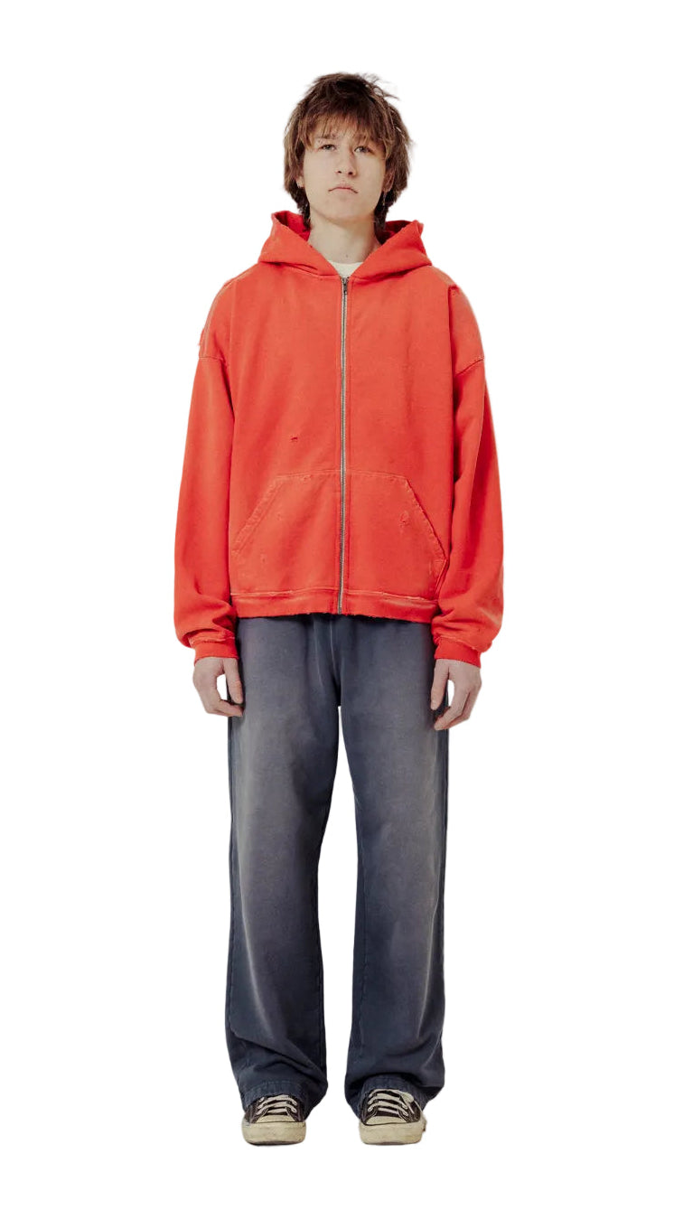 Boxy Zip Up Hoodie
