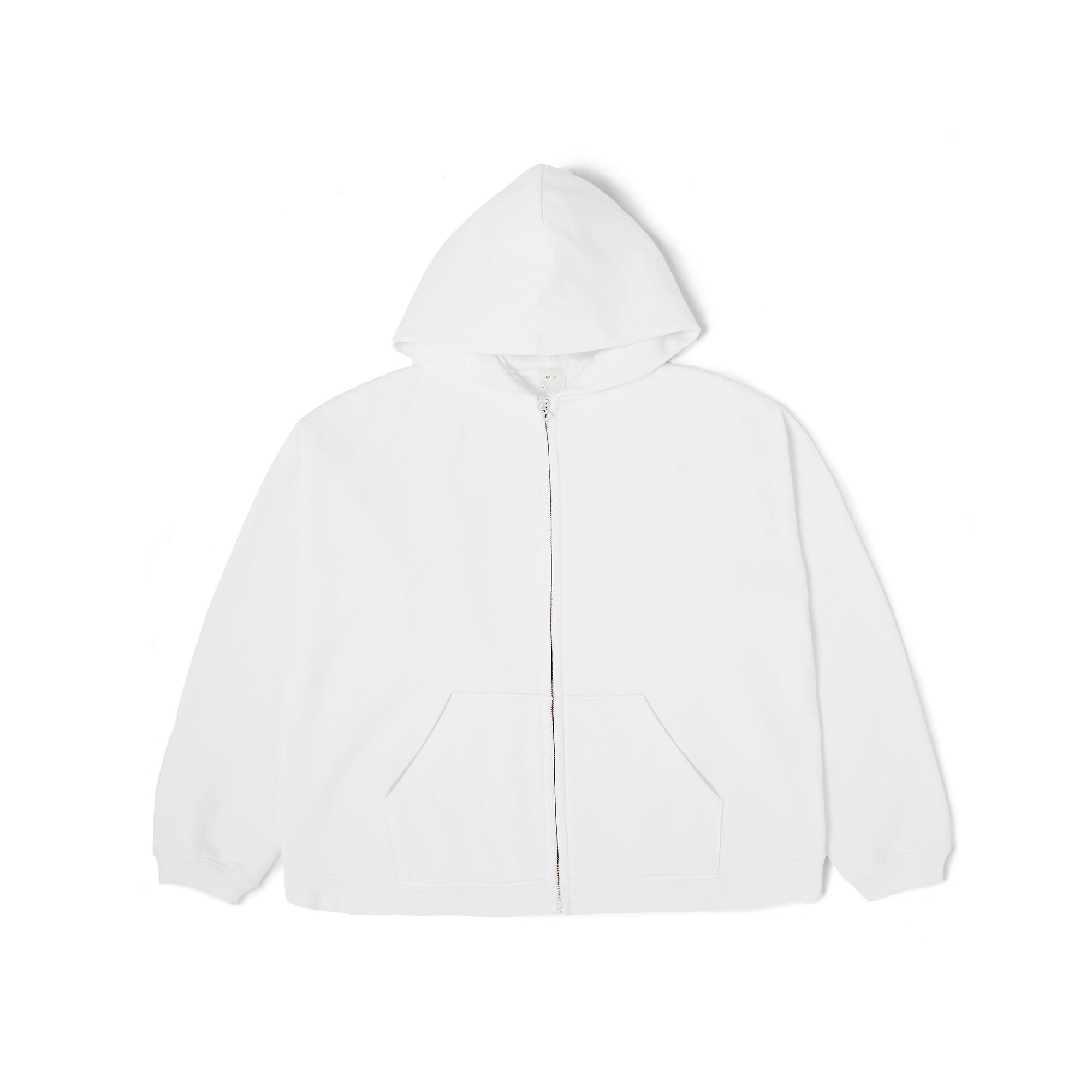 Boxy Zip Up Hoodie